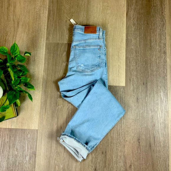 NWT Madewell Perfect Vintage Straight leg Jean - Picture 1 of 7